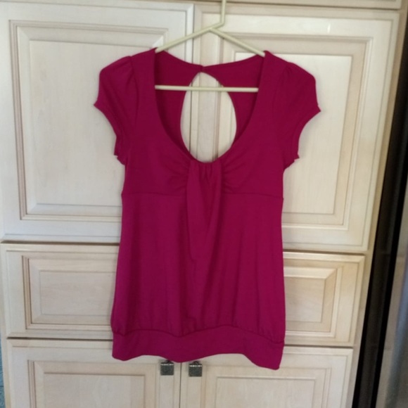 American Rag Tops - American Rag: Burgundy Top